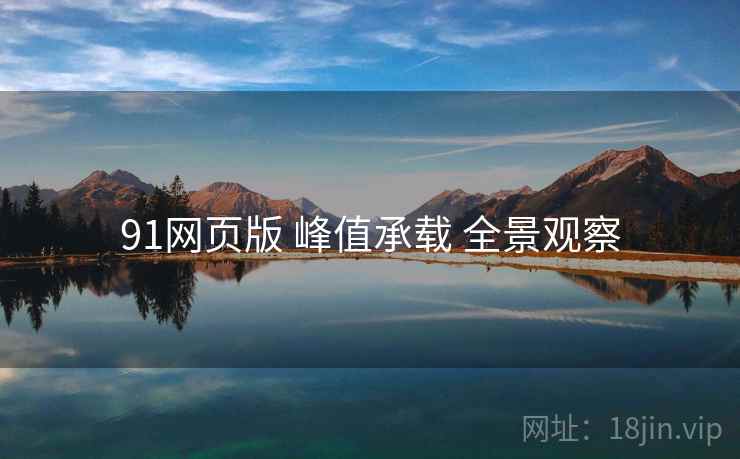 91网页版 峰值承载 全景观察