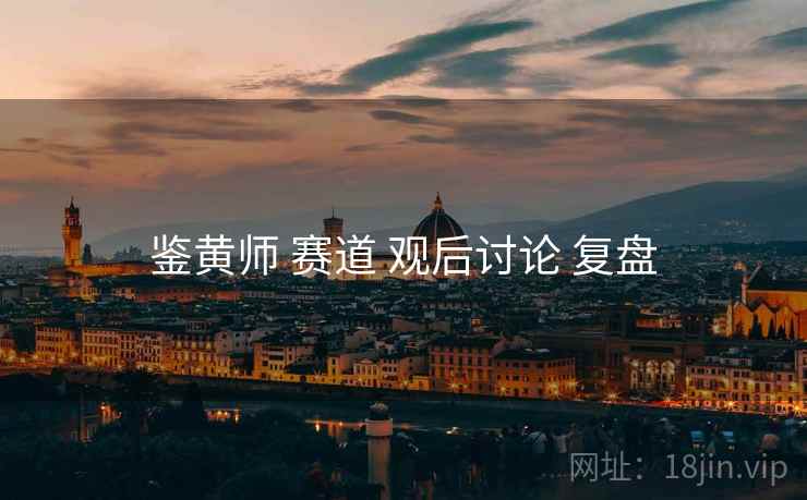 鉴黄师 赛道 观后讨论 复盘